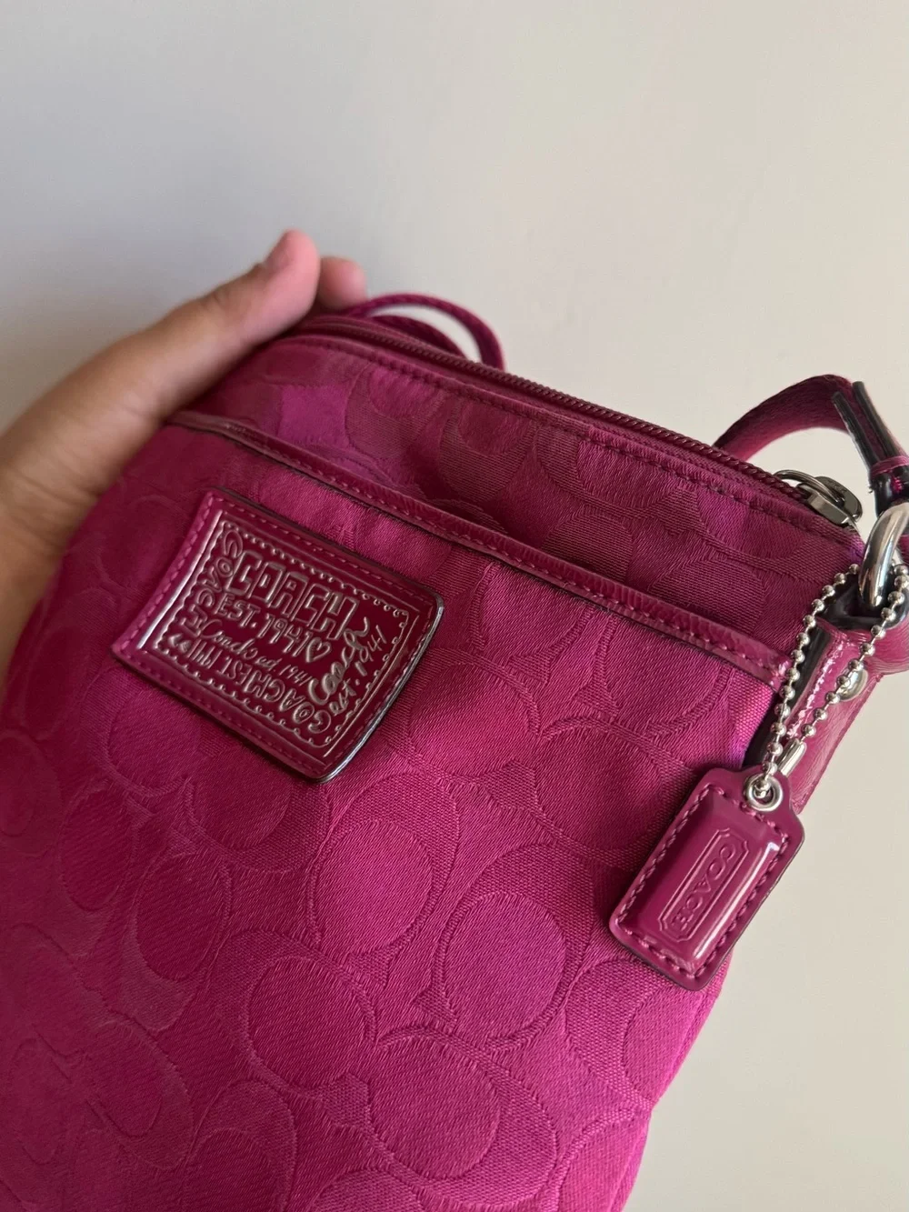 Coach Crossbody Bag in Berry Plum